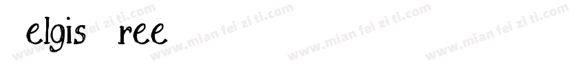 Melgis Free字体转换